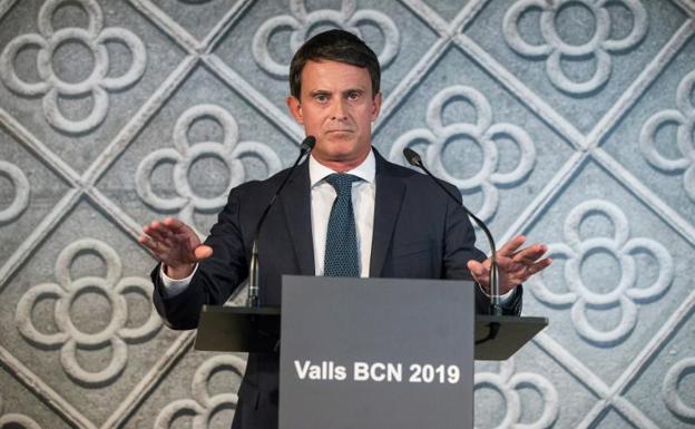 'Barcelona capital europea', la marca de Valls para optar a la alcaldía