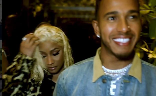 Lewis Hamilton y Nicki Minaj, cada vez más juntos
