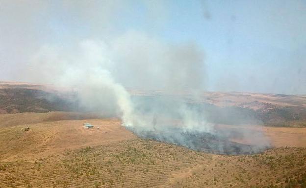 Castilla y León registra once incendios durante este sábado, cinco de ellos intencionados