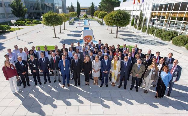 La farmacéutica GSK, ejemplo de inversión extranjera de «éxito» en Castilla y León, según Herrera