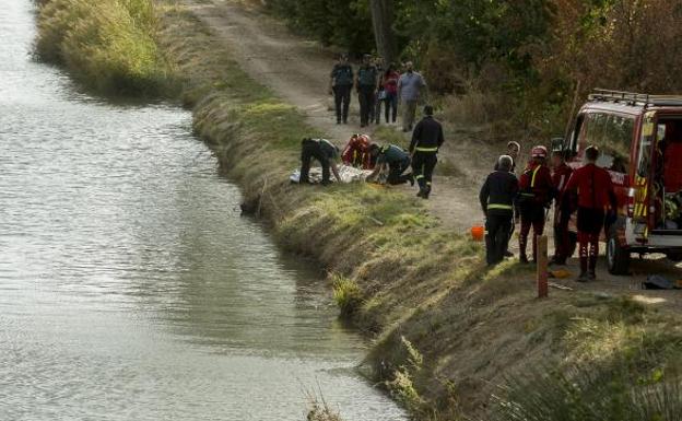 Hallado en Cigales el cadáver de un hombre desaparecido cuando pescaba cangrejos en el Canal de Castilla