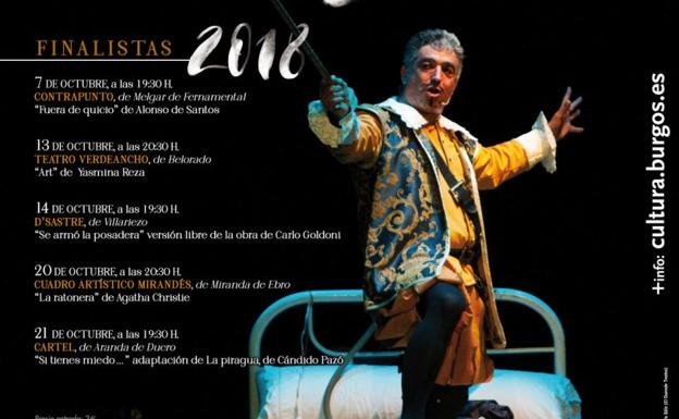 Cinco compañías protagonizan la fase final de una nueva edición del Certamen Provincial de Teatro