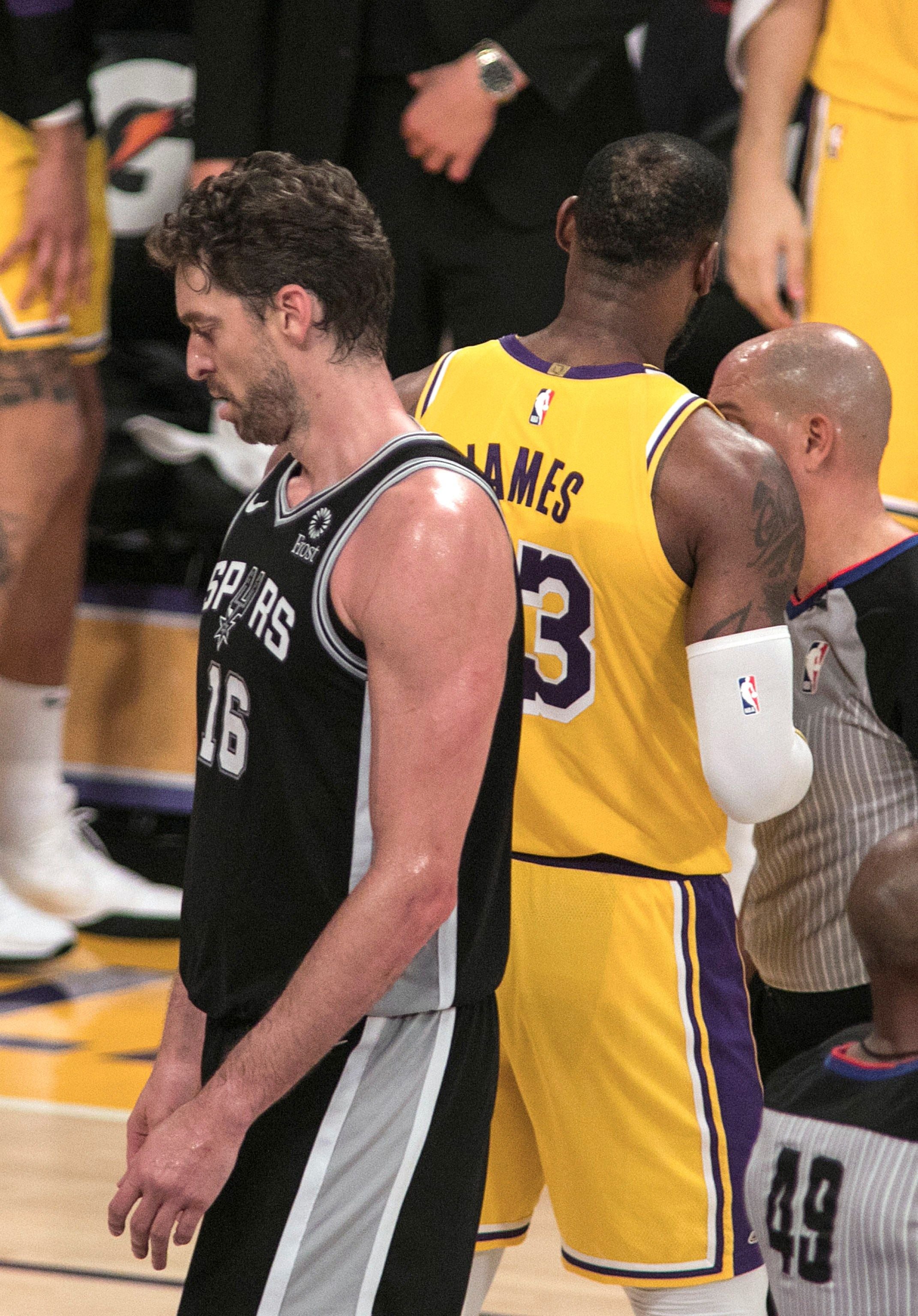 Pau Gasol: «Estos Lakers podrían luchar por el anillo»