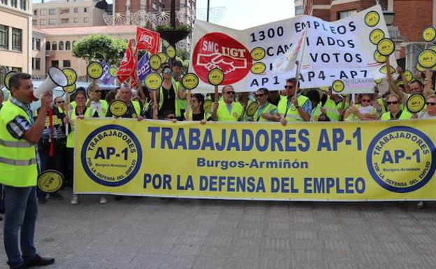 Huelga en Europistas por la extinción de la plantilla de la AP-1 ante su liberalización