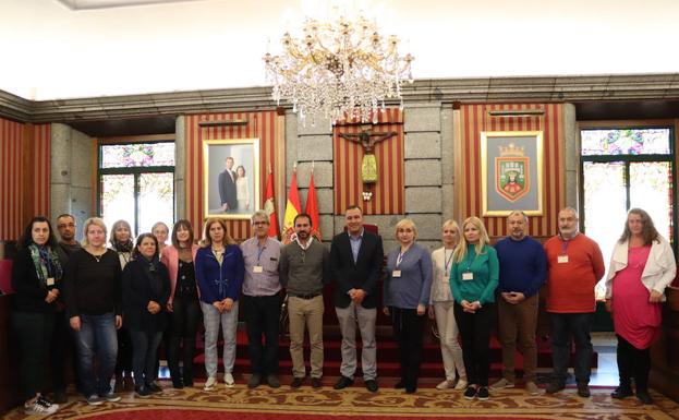 Burgos recibe a los profesores del proyecto 'Atelier for steam' de Erasmus+