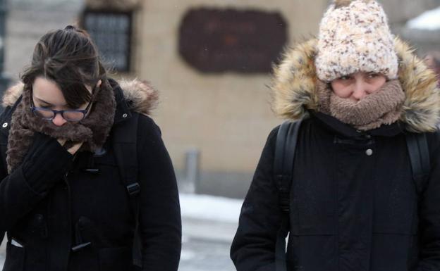 Palacios de la Sierra vuelve a estar bajo cero, con -1,6 grados