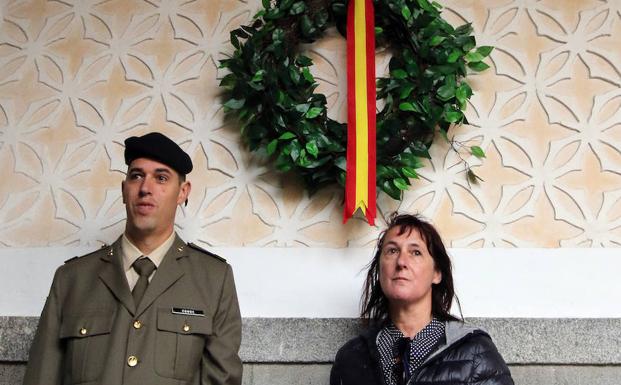 La viuda del brigada asesinado por ETA hace diez años: «Ni perdono ni olvido, pero no guardo rencor»