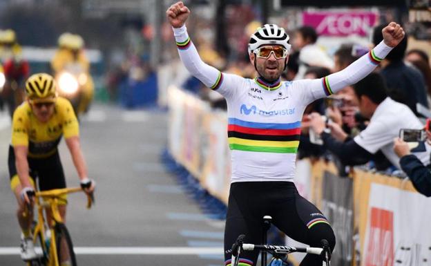 Alejandro Valverde gana el Saitama Criterium en Japón