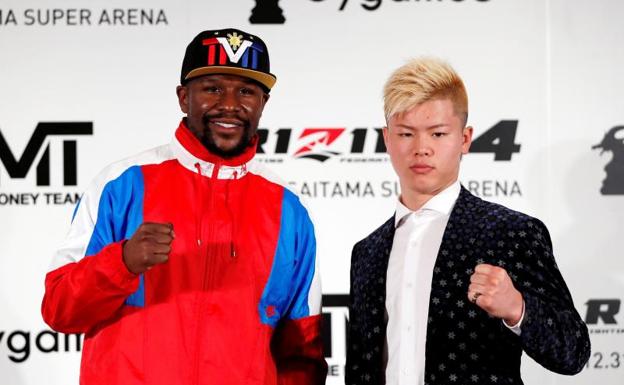 Mayweather peleará con un luchador japonés de kickboxing