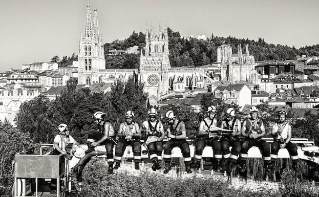 Los Bomberos de Burgos y la ELA, una apuesta segura