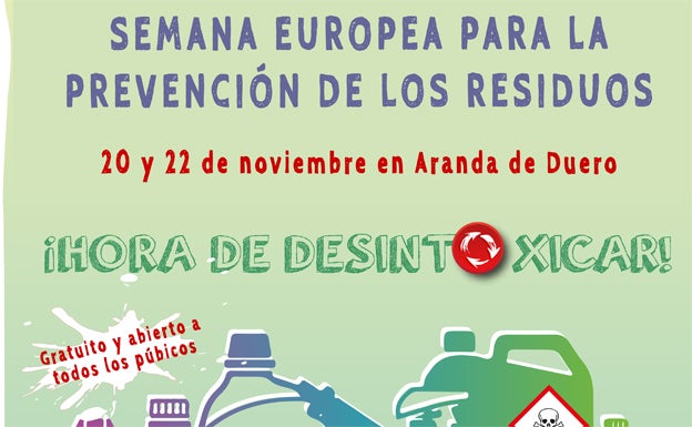 Un programa de actividades en Aranda para concienciar en la reutilización y reciclaje