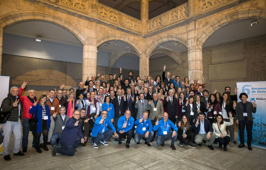 Acto de voluntariado de La Caixa en Burgos