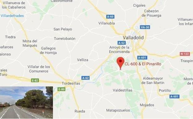 Cuatro heridos, tres de ellos menores, tras estrellar su vehículo contra un árbol en Valladolid