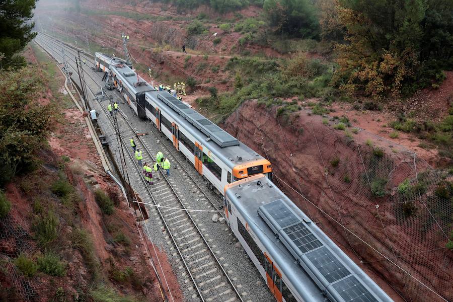 Accidente de tren en Barcelona