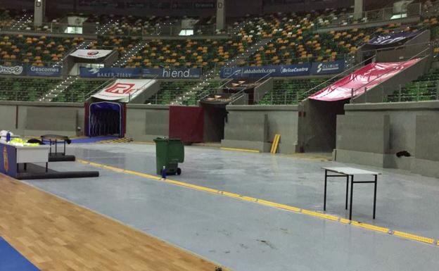 Comienzan las obras para mejorar la acústica del Coliseum