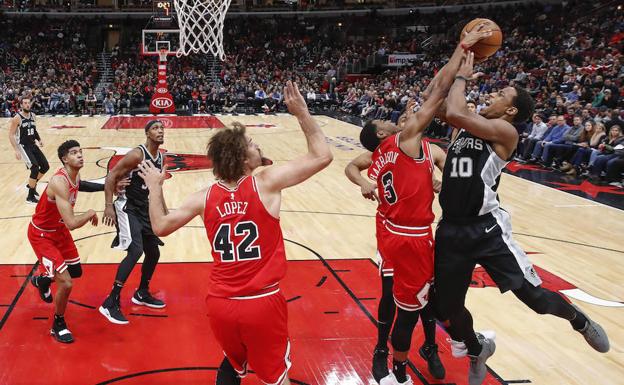 DeRozan lidera el triunfo de los Spurs, que siguen sin Pau Gasol