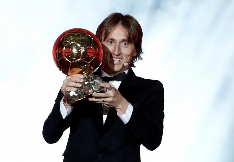 Las mejores imágenes de la gala del Balón de Oro