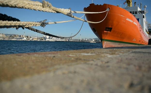 El Aquarius concluye sus operaciones de salvamento en el Mediterráneo central