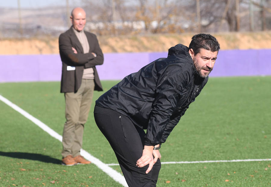 El Real Valladolid B - Burgos CF, en imágenes