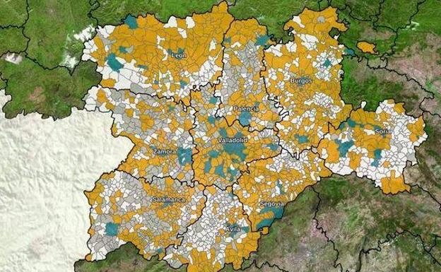 La Junta ampliará el mapa digital urbanístico con 230 municipios de la comunidad