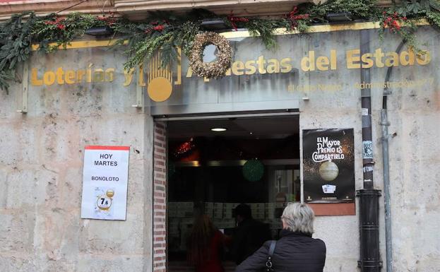 La venta de Lotería de Navidad en Burgos se mantiene estable con respecto a otras campañas