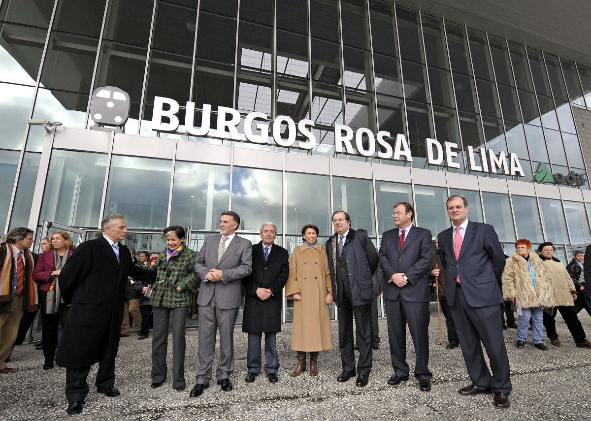 Inauguración oficial de la variante ferroviaria y la nueva estación