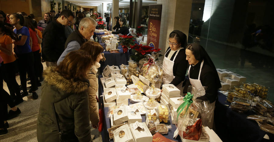 Inauguración de 'Duce Tentación', repostería de monasterios y conventos de Castilla y León en las Cortes