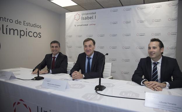 Las fundaciones de la Caixa y de Caja de Burgos apuestan por las Ciencias de la Vida y la Salud en la Universidad Isabel I