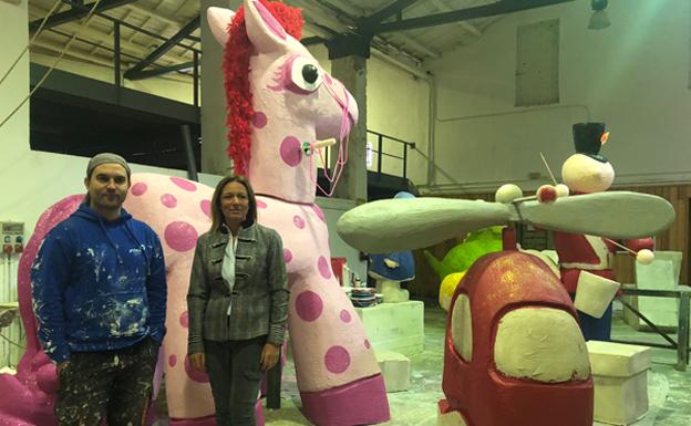 Un espectáculo de luz para los más pequeños centra la Navidad en Aranda