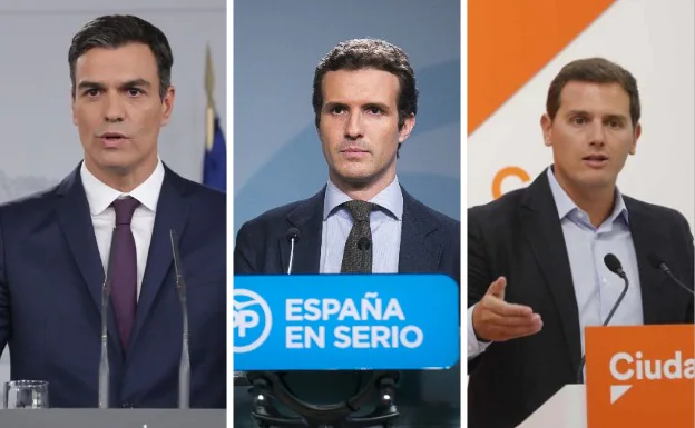 El PSOE ganaría las elecciones generales, pero la suma de PP, Ciudadanos y Vox superaría a la izquierda
