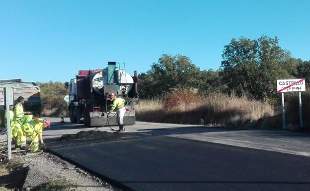 Rebajan los badenes de Castrillo de la Reina para adaptarlos a la normativa