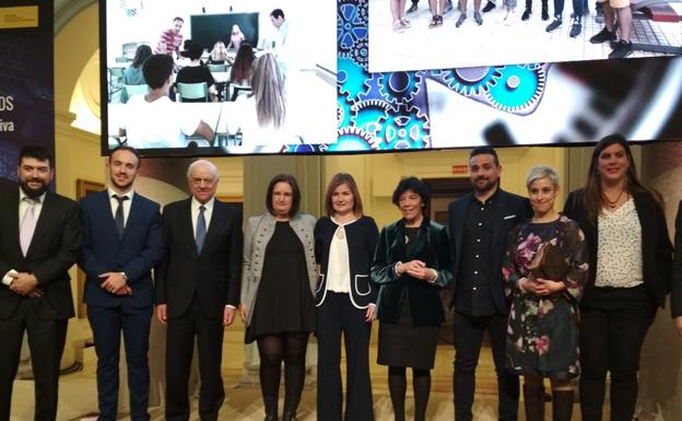 El huerto escolar del colegio de Milagros recibe un premio del Ministerio de Educación
