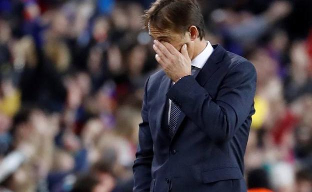 El 'annus horribilis' de Julen Lopetegui