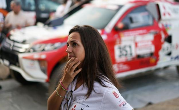 Cristina Gutiérrez afronta con muchas ganas la salida del Dakar