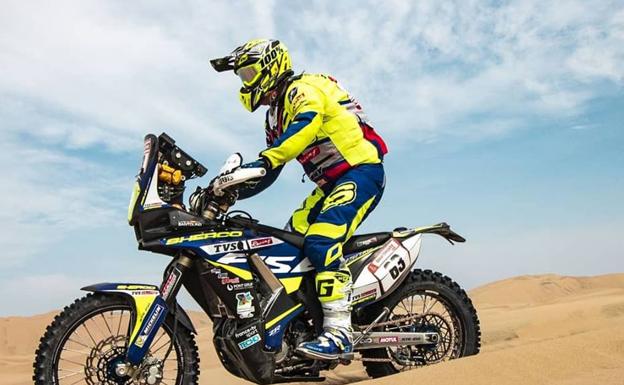 Santolino pasa con nota la primera gran criba del Dakar