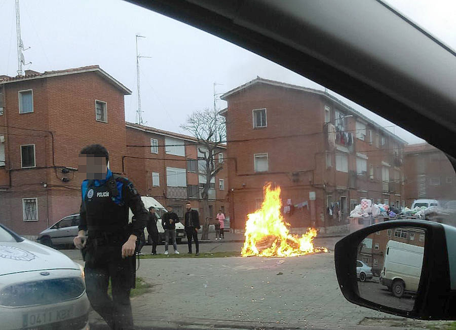 Otro altercado obligó a la Policía Local a intervenir en el barrio vallisoletano de Las Viudas en Navidad