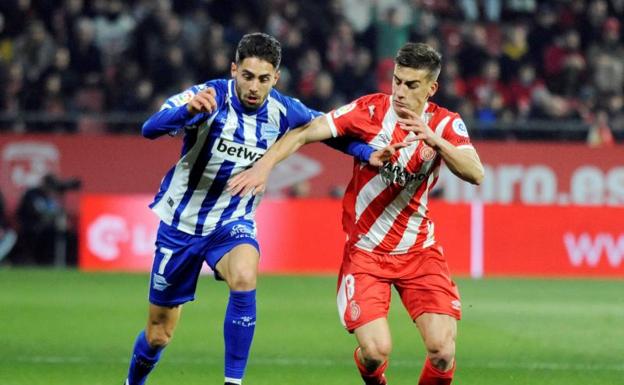 El Girona frena al Alavés y se acerca a Europa