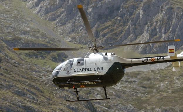 La Guardia Civil rescata a un montañero burgalés herido en el pico Gilbo en Riaño