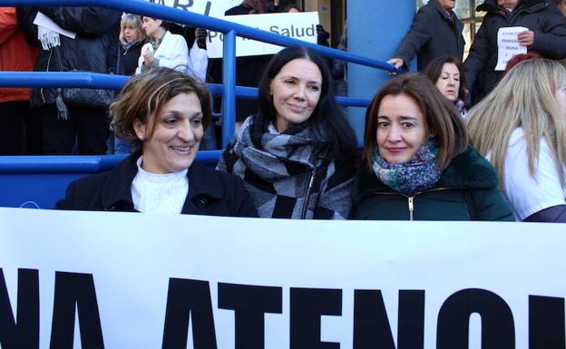 Las médicas de Los Cubos cuelgan la bata pero siguen apoyando las protestas sanitarias como afectadas