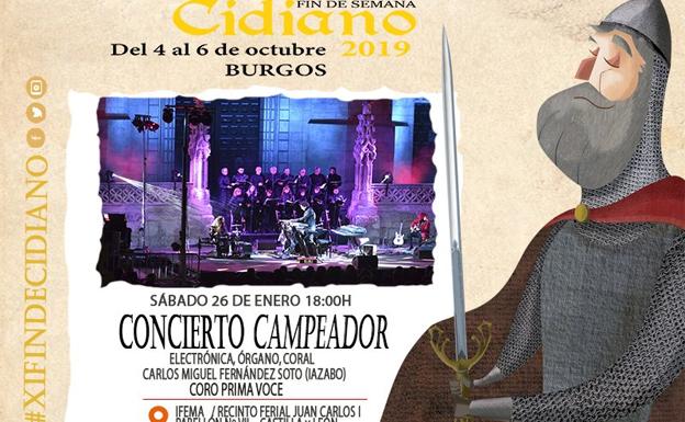 El concierto 'Campeador' promociona el X Fin de Semana Cidiano en Fitur