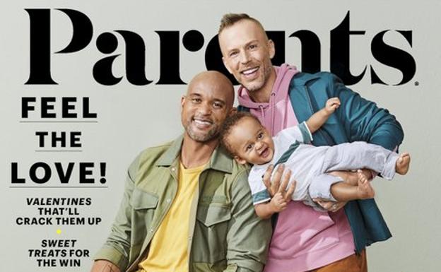 Una familia gay, en portada