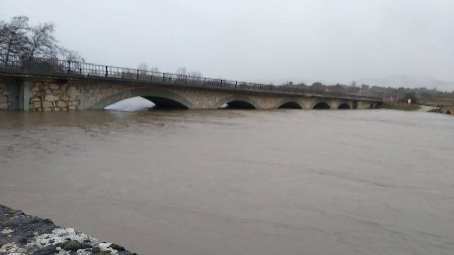 Imágenes de las últimas inundaciones registradas en la provincia de Burgos