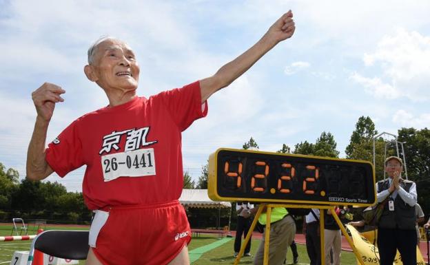 Fallece el velocista centenario 'Golden Bolt' Miyazaki