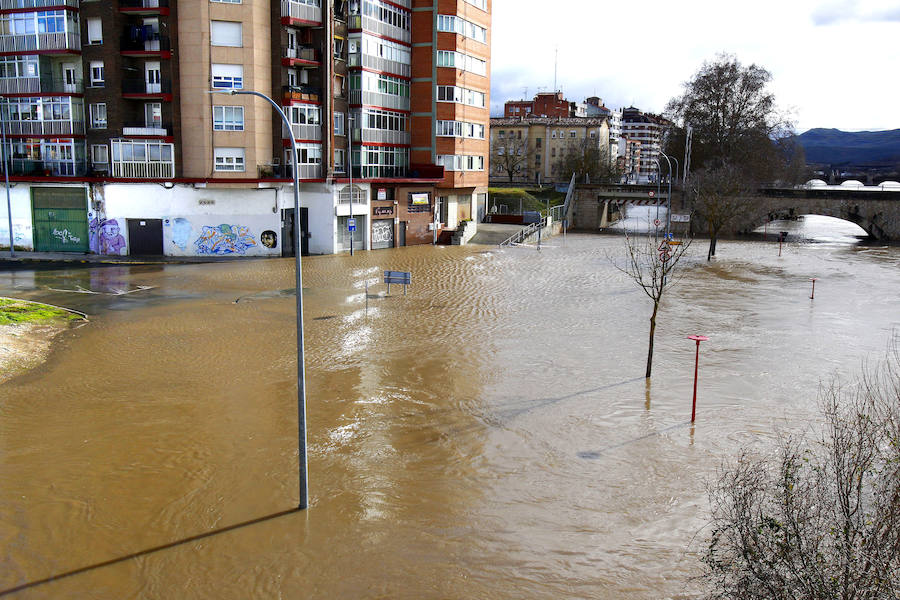 Las inundaciones en Burgos, en imágenes