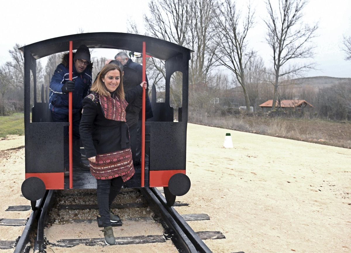 Inauguración de un nuevo tramo de la vía verde del Santander-Mediterráneo