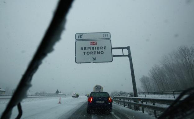 Estas son las incidencias provocadas en las carreteras de Castilla y León por el temporal