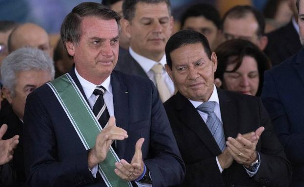 El 'vice' que hace sombra a Bolsonaro