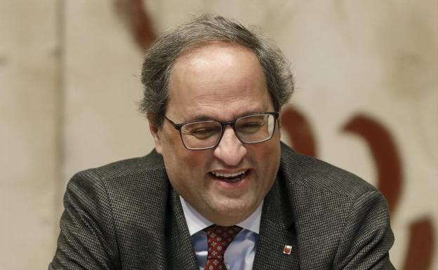 Torra: «Daremos una respuesta de autodeterminación a las sentencias»