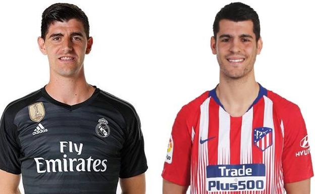 Courtois y Morata, de los cánticos a los silbidos