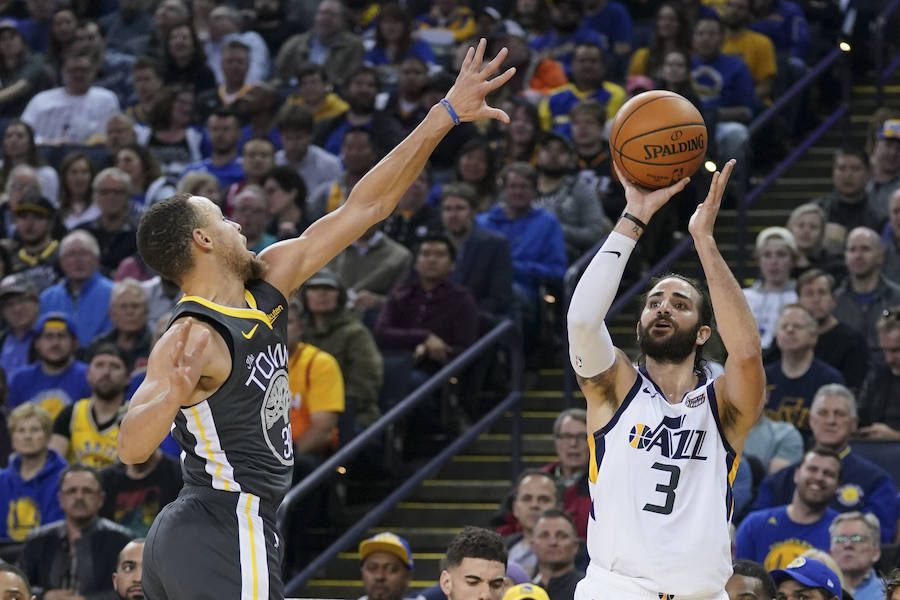 Rubio no puede con Curry y Pau Gasol se quedó en el banquillo